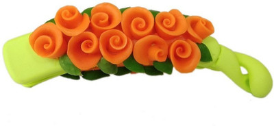 

Advance Hotline Unique indian craft banana hair clip /Proceline Dough / hair accesoseries /hair pins/wings /for women /girls by unique indian craft Banana Clip(Multicolor)