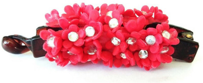 

Advance Hotline Handmade Artificial Jewellery Proceline Dough Work Banana Hair Clip /Proceline Dough / hair accesoseries /hair pins/wings /for women /girls by unique indian craft Banana Clip(Multicolor)