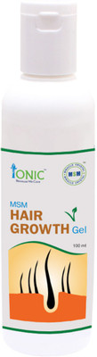 

ionic Hair Growth Gel for Healthy Shiny Hair & Scalp Care(100 ml)