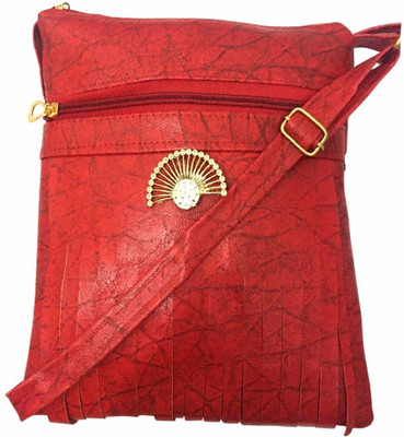 

FashionCops Sling Bag(Red)