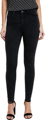 XEE Slim Women Black Jeans