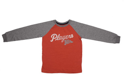 

Indirang Boys Printed Cotton T Shirt(Orange, Pack of 1