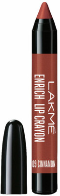 

Lakme Enrich Lip Crayon with Sharpener(Cinnamon Brown, 2.2 g)