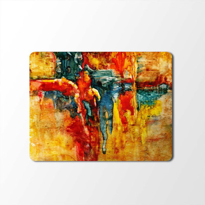 

100yellow Mouse Pad | Abstract Mouse Pad | Designer High Quality Waterproof Coating Gaming Mouse Pad /Mat with Smooth Surfacemp-26 Mousepad(Multicolor)