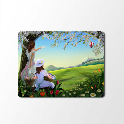 

100yellow Mouse Pad | Painting Designer | Printed Mouse Pad | High Quality Waterproof Coating Gaming Mouse Pad With Black Basemp-380 Mousepad(Multicolor)