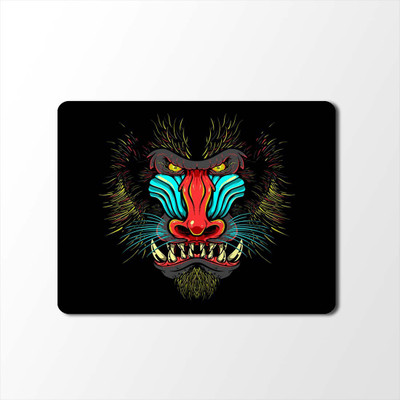 

100yellow Mouse Pad | Animal Print Designer Mouse Pad | High Quality Waterproof Coating Gaming Mouse Pad With Black Basemp-95 Mousepad(Multicolor)