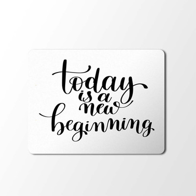 

100yellow Mouse Pad | Motivational Quotes Designer Mouse Pad | Designer High Quality Waterproof Coating Gaming Mouse Padmp-481 Mousepad(Multicolor)