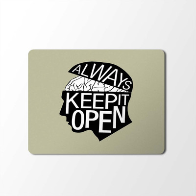 

100yellow Mouse Pad | Motivational Quotes Designer Mouse Pad | Designer High Quality Waterproof Coating Gaming Mouse Padmp-432 Mousepad(Multicolor)