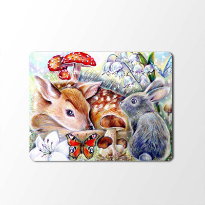 

100yellow Mouse Pad | Painting Designer | Printed Mouse Pad | High Quality Waterproof Coating Gaming Mouse Pad With Black Basemp-349 Mousepad(Multicolor)