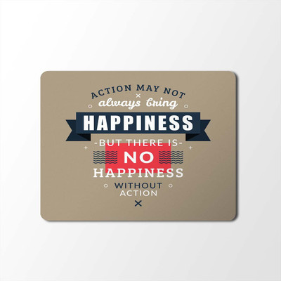 

100yellow Mouse Pad | Motivational Quotes Designer Mouse Pad | Designer High Quality Waterproof Coating Gaming Mouse Padmp-473 Mousepad(Multicolor)