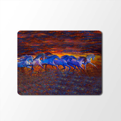 

100yellow Mouse Pad | Animal Print Designer Mouse Pad | High Quality Waterproof Coating Gaming Mouse Pad With Black Basemp-109 Mousepad(Multicolor)