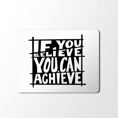 

100yellow Mouse Pad | Motivational Quotes Designer Mouse Pad | Designer High Quality Waterproof Coating Gaming Mouse Padmp-480 Mousepad(Multicolor)
