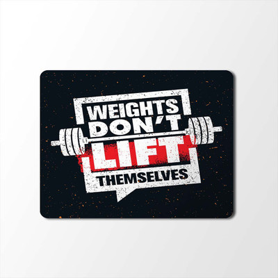 

100yellow Mouse Pad | Motivational Quotes Designer Mouse Pad | Designer High Quality Waterproof Coating Gaming Mouse Padmp-436 Mousepad(Multicolor)