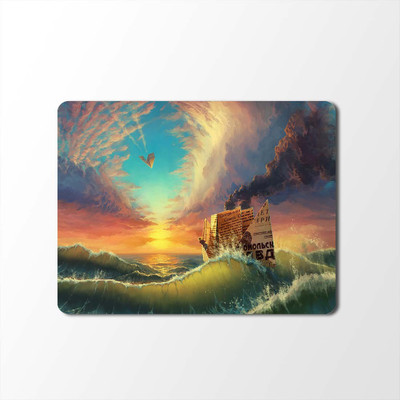 

100yellow Mouse Pad | Unique Art Mouse pad | Designer Mouse Pad | High Quality Waterproof Coating Gaming Mouse Pad With Black Basemp-147 Mousepad(Multicolor)