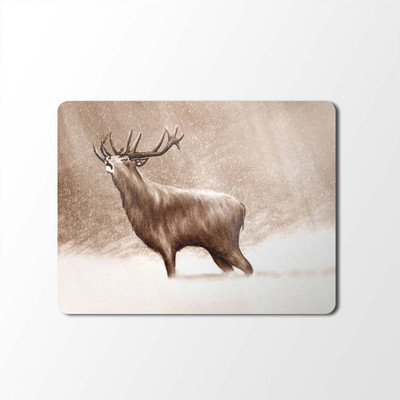 

100yellow Mouse Pad | Animal Print Designer Mouse Pad | High Quality Waterproof Coating Gaming Mouse Pad With Black Basemp-93 Mousepad(Multicolor)