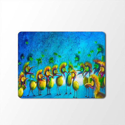 

100yellow Mouse Pad | Painting Designer | Printed Mouse Pad | High Quality Waterproof Coating Gaming Mouse Pad With Black Basemp-374 Mousepad(Multicolor)