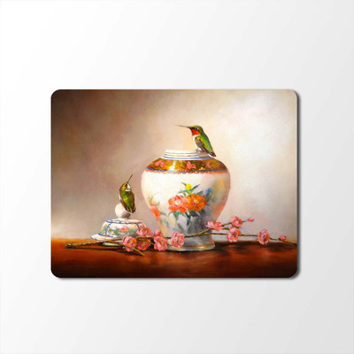 

100yellow Mouse Pad | Painting Designer | Printed Mouse Pad | High Quality Waterproof Coating Gaming Mouse Pad With Black Basemp-320 Mousepad(Multicolor)