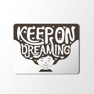 

100yellow Mouse Pad | Motivational Quotes Designer Mouse Pad | Designer High Quality Waterproof Coating Gaming Mouse Padmp-465 Mousepad(Multicolor)