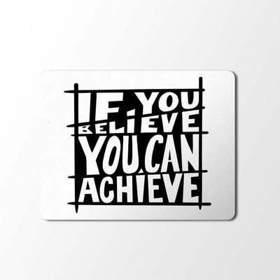 

100yellow Mouse Pad | Inspirational Quotes Designer Mouse Pad | Designer High Quality Waterproof Coating Gaming Mouse Padmp-527 Mousepad(Multicolor)