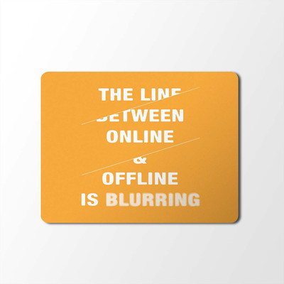 

100yellow Mouse Pad | Motivational Quotes Designer Mouse Pad | Designer High Quality Waterproof Coating Gaming Mouse Padmp-448 Mousepad(Multicolor)