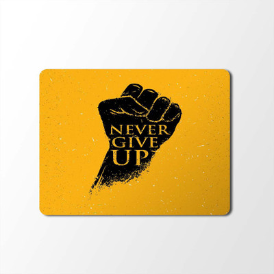 

100yellow Mouse Pad | Motivational Quotes Designer Mouse Pad | Designer High Quality Waterproof Coating Gaming Mouse Padmp-467 Mousepad(Multicolor)