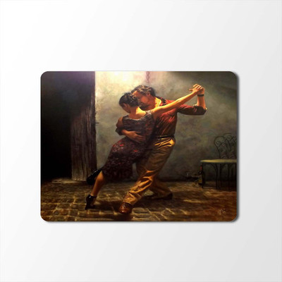 

100yellow Mouse Pad | Painting Designer | Printed Mouse Pad | High Quality Waterproof Coating Gaming Mouse Pad With Black Basemp-342 Mousepad(Multicolor)