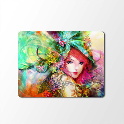 

100yellow Mouse Pad | Painting Designer | Printed Mouse Pad | High Quality Waterproof Coating Gaming Mouse Pad With Black Basemp-311 Mousepad(Multicolor)