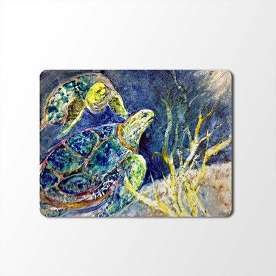 

100yellow Mouse Pad | Painting Designer | Printed Mouse Pad | High Quality Waterproof Coating Gaming Mouse Pad With Black Basemp-347 Mousepad(Multicolor)