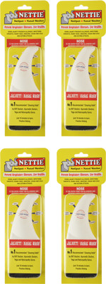 

Nettie Plastic White Neti Pot(300 ml,4's Pack)