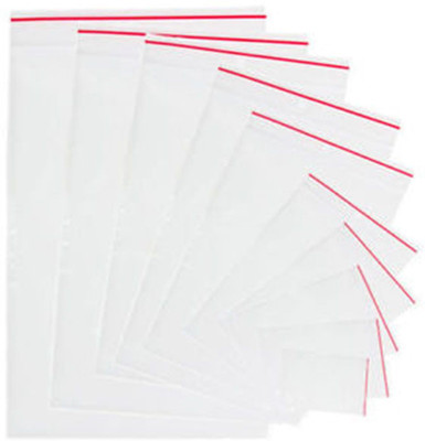 

HOZIE 4 x6 Inch 500 Pcs Zip Lock Plastic Bags Seal Self Pouch Storage Security Bag(16.51 x 19.05 Pack of 500)