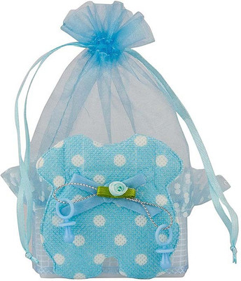 

Babies Bloom Printed Party Bag(Blue, Pack of 6)