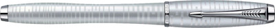 

Parker Urb Premium Silver-Blue Pearl CT Roller Ball Pen