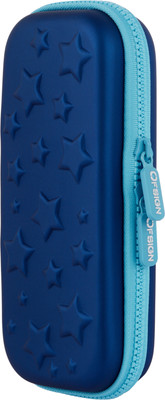 

Ofsign MultiPurpose Star Art Canvas Pencil Box(Set of 1, Blue)