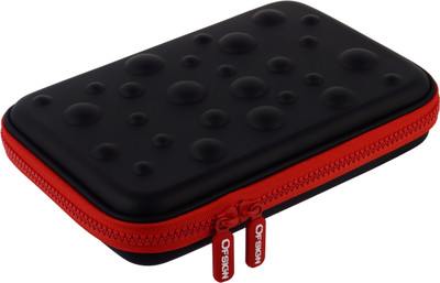 

Ofsign MultiPurpose Bubble Art Canvas Pencil Box(Set of 1, Black)