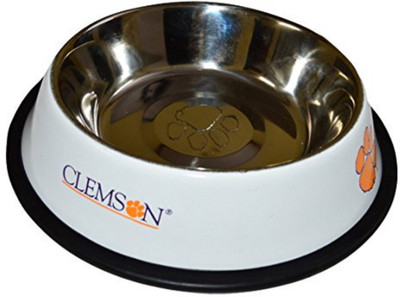 

Foodie Puppies Round Steel Pet Bowl(900 ml White)