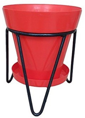 

Minerva Naturals metal pot holder Plant Container Set(Metal, Plastic)