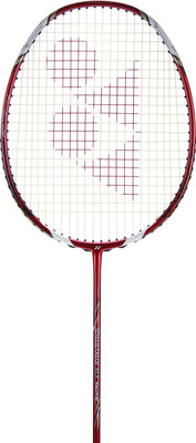 

Yonex Voltric Taufilk 10 Red, White Strung Badminton Racquet(G4 - 3.25 Inches, 85 g)