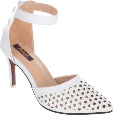 

Shuz Touch Women WHITE Heels