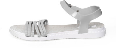 

Zachho Women Silver Flats