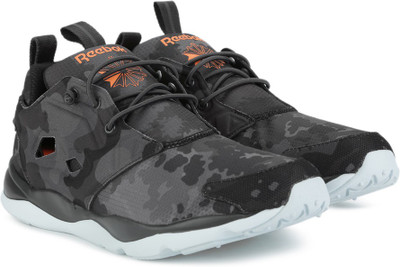 

REEBOK FURYLITE CC Sneakers For Men(Black, Coal/wild orange/blue