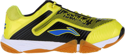 

Li-Ning Turbo Neo Badminton Shoes For Women(Yellow, Black), 01;yellow