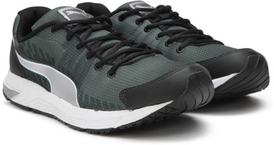 

Puma Sequence v2 DP Running Shoes For Men(Multicolor, Puma black-puma silver-asphalt