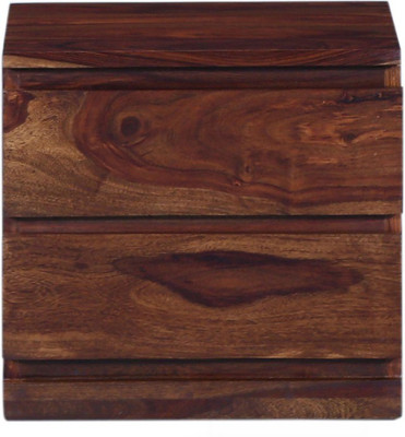 

Wood Mania Solid Wood Bedside Table(Finish Color - Provincial Teak)
