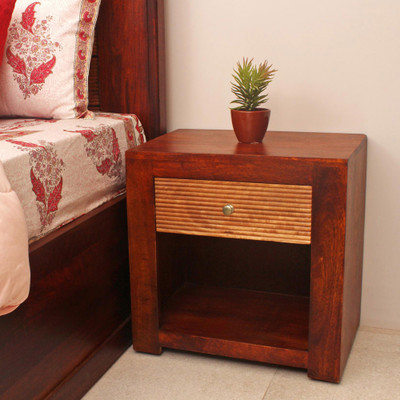 

Peachtree Solid Wood Bedside Table(Finish Color - Walnut)