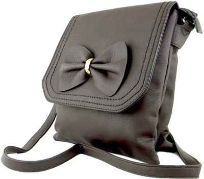 

Ripley Handbags Women Casual Grey Leatherette Satchel