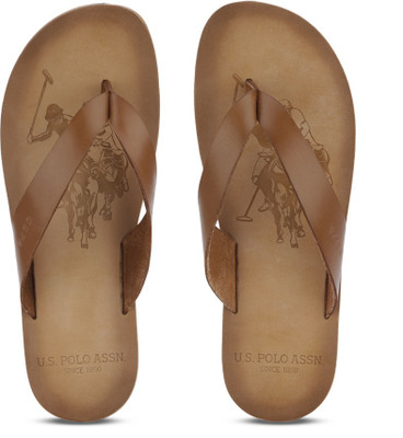 

U.S. Polo Assn Jack Slippers, Tan