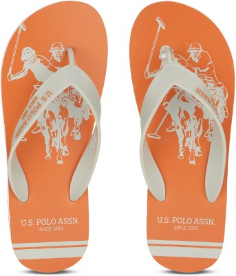 

U.S. Polo Assn Micah Slippers, Orange