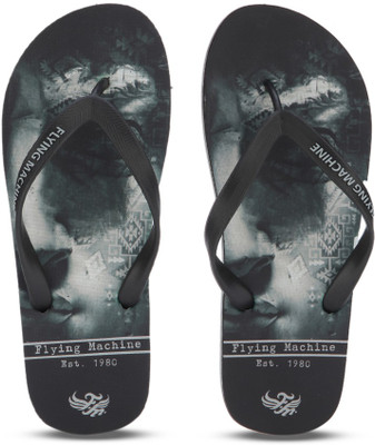 

Flying Machine Curtis Slippers, Black