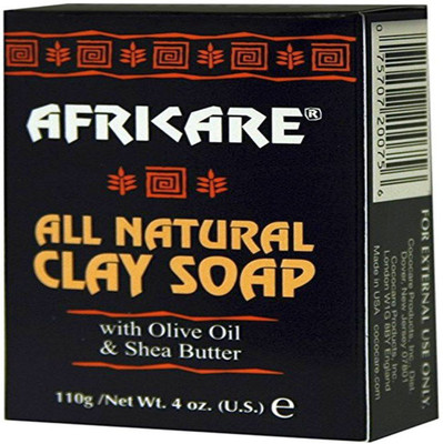 

Africare All Natural Clay Soap, 4 Ounce(110 g)
