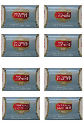 

Imperial Leather Imported Leather Active Bath Bar(175 g, Pack of 8)